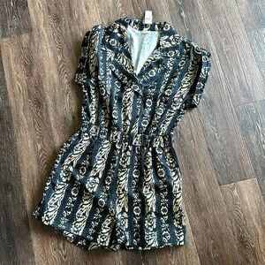 Anthropologie TINY Ella Short Sleeve Romper